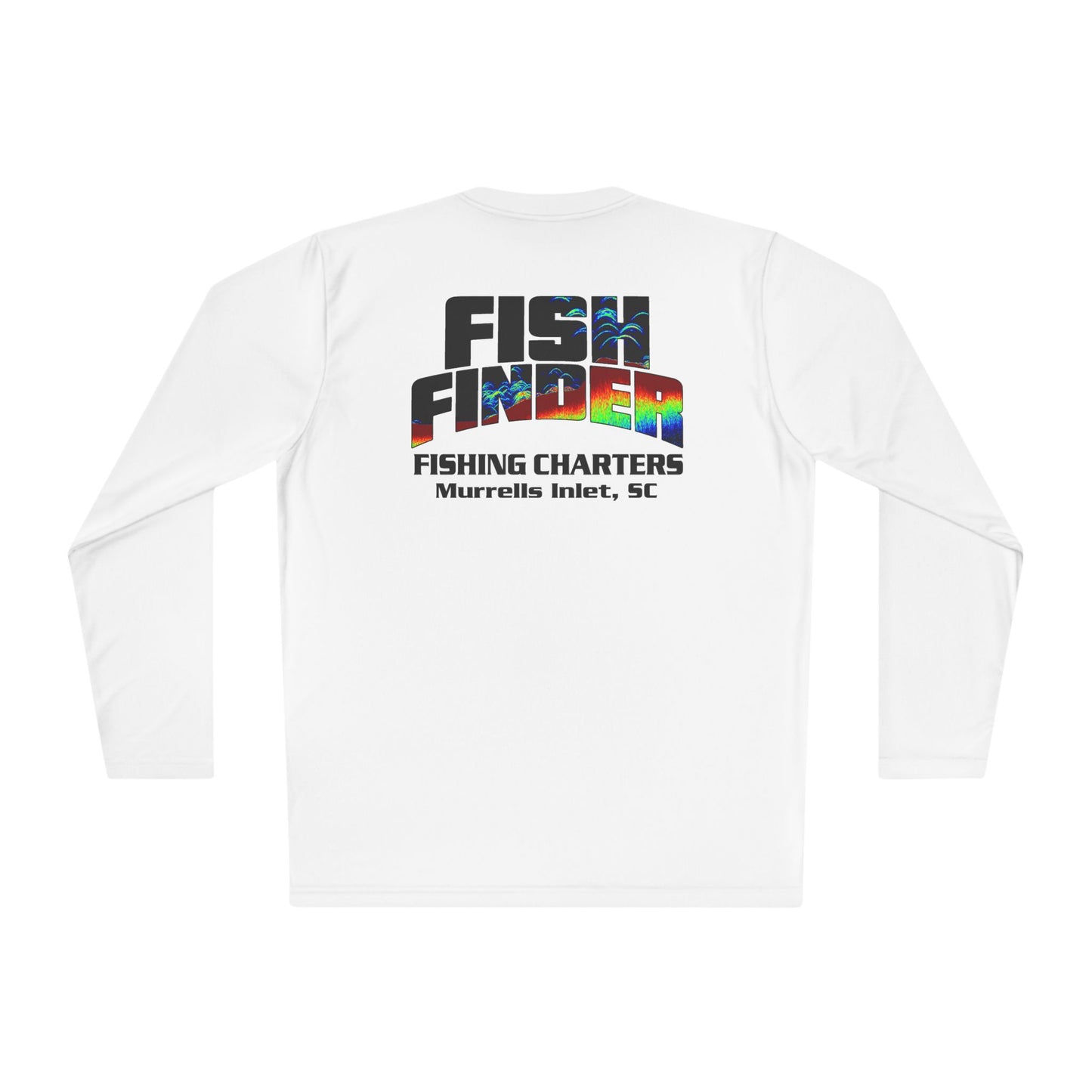 Fish Finder Fishing Charter Unisex Long Sleeve Tee - Sport-Tek - USA