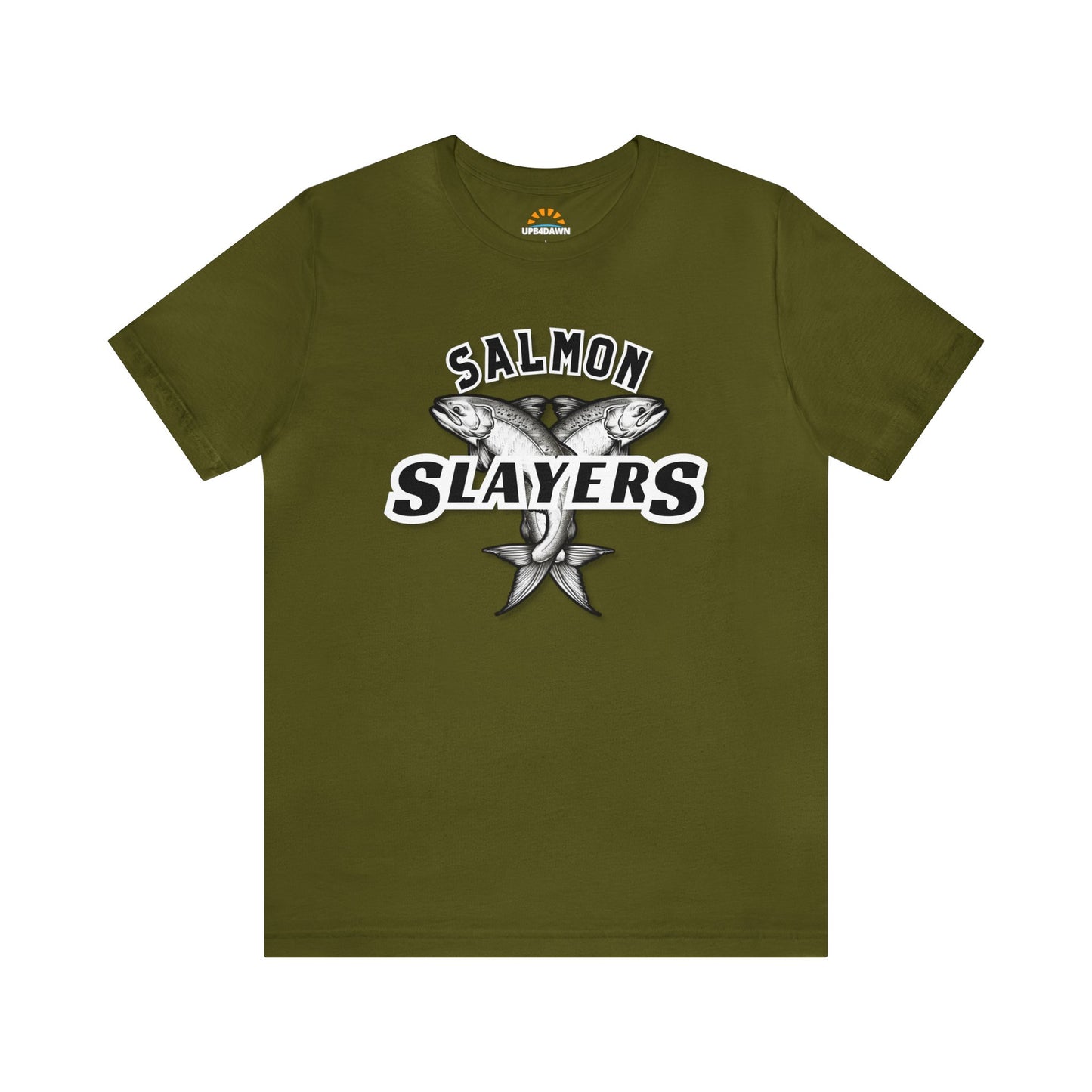 Slamon Slayer - Twin Salmon - T-Shirt