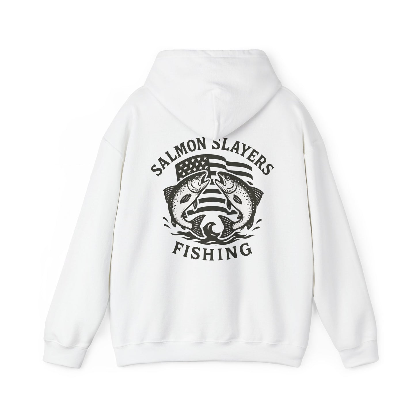 Salmon Slayers - Twin Salmon Logo - Classic Hoodie