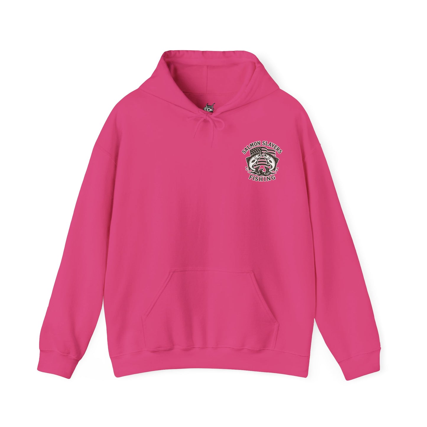 Salmon Slayers - Twin Salmon Logo - Classic Hoodie