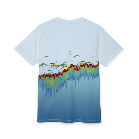 Sonar Scan Light Blue Premium T-shirt