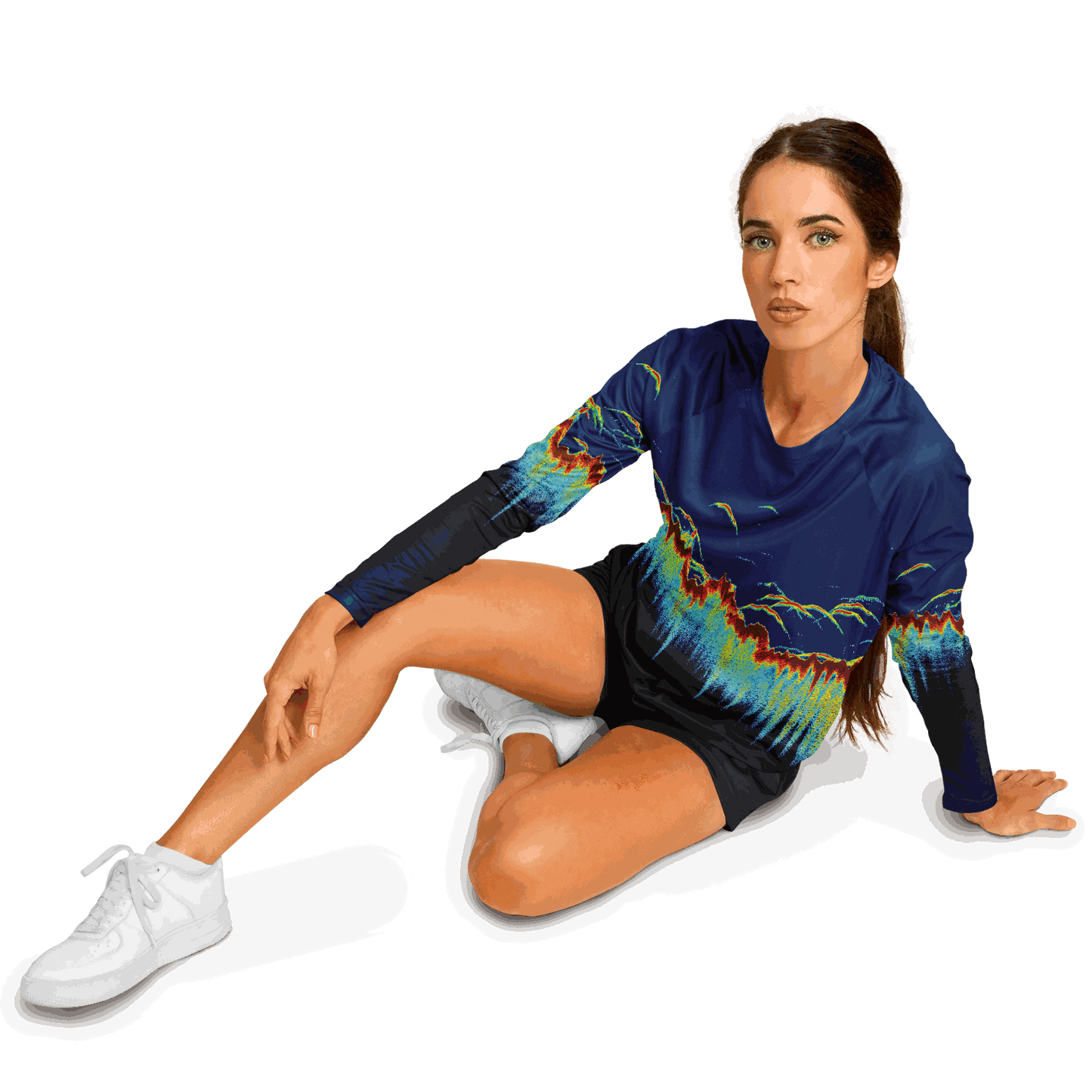 Women's Sonar Scan Sun Protection Shirt