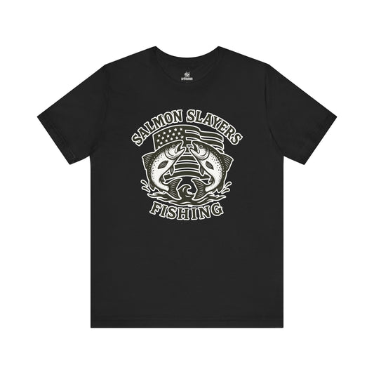 Salmon Slayers - Twin Salmon - Classic T-Shirt