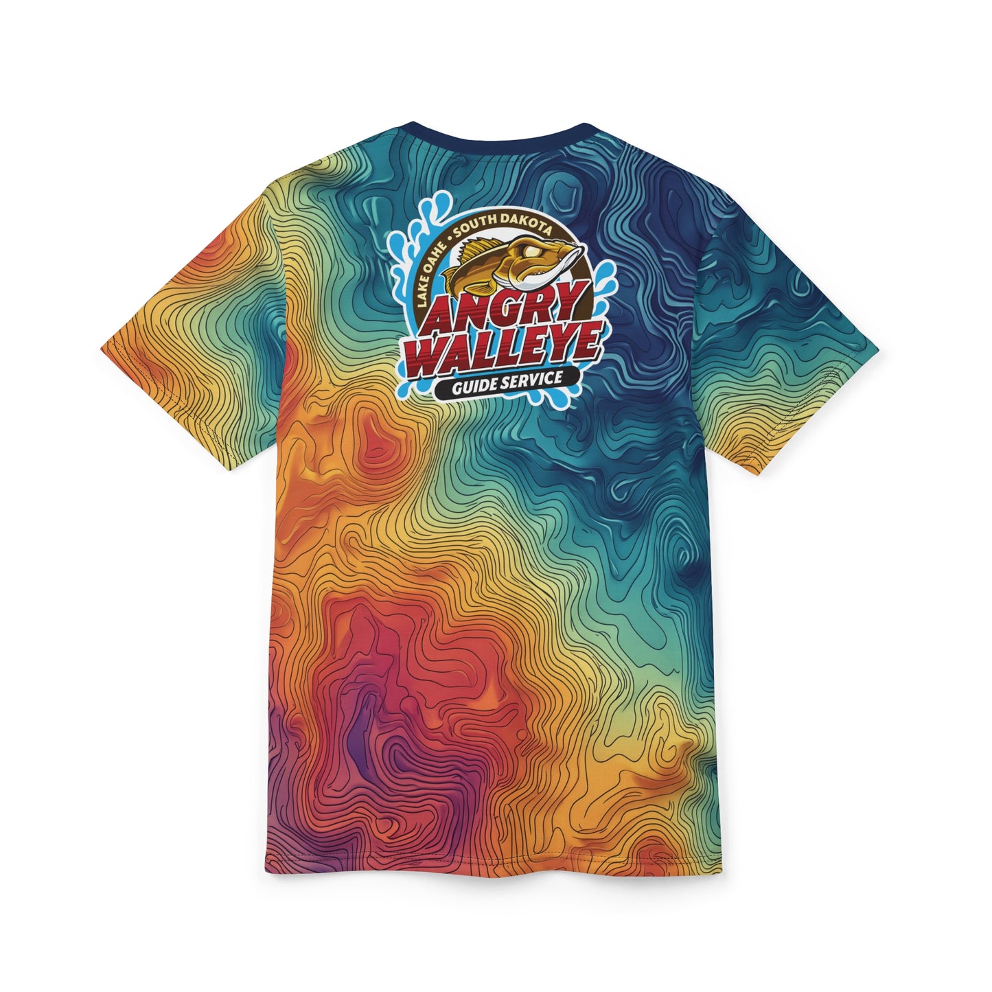 Depth Explorer Premium T-shirt - Angry Walleye