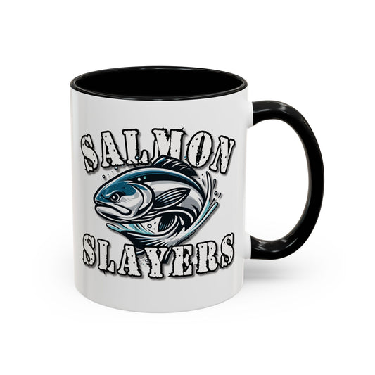 Salmon Slayers - Fierce Flash - Accent Coffee Mug, 11oz