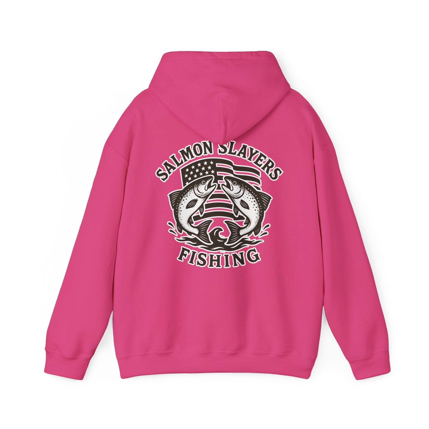 Salmon Slayers - Twin Salmon Logo - Classic Hoodie
