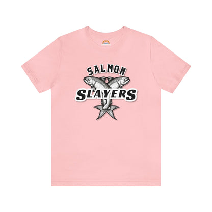 Slamon Slayer - Twin Salmon - T-Shirt