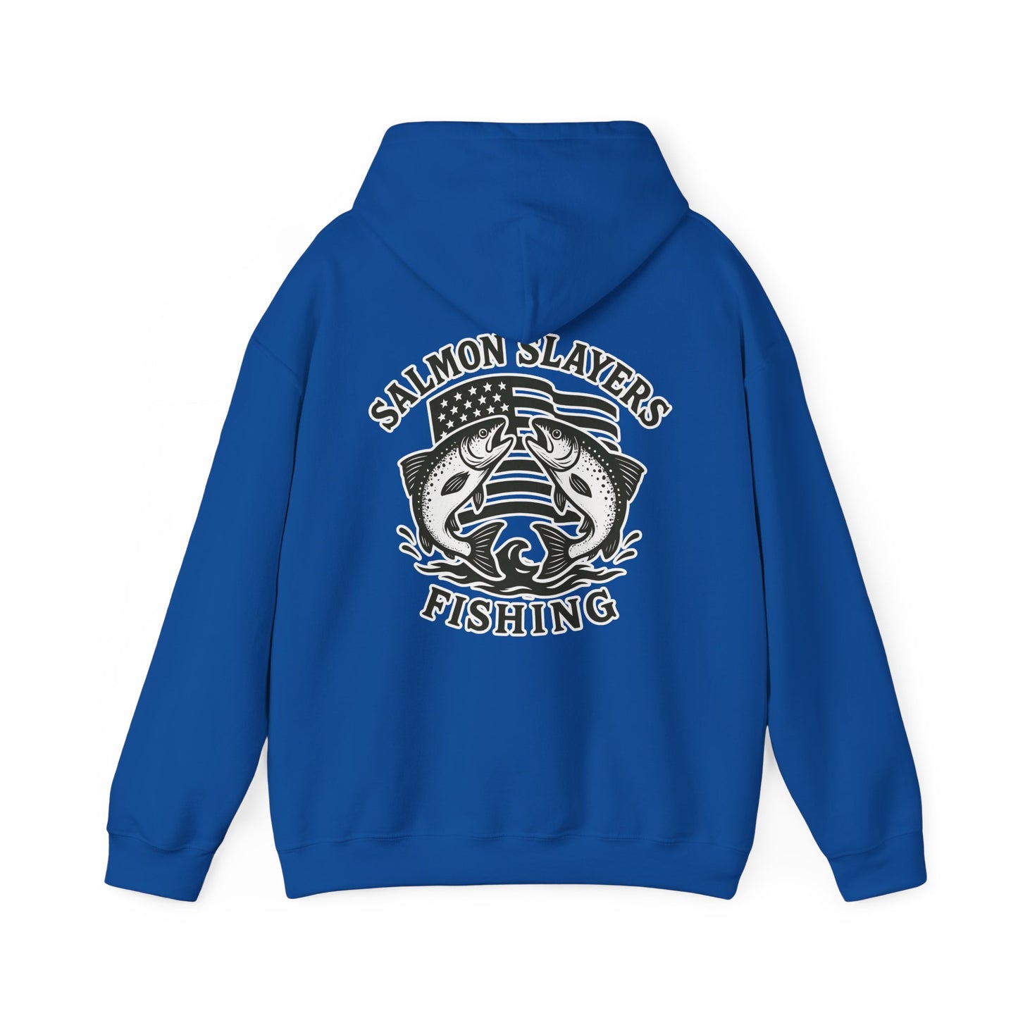Salmon Slayers - Twin Salmon Logo - Classic Hoodie