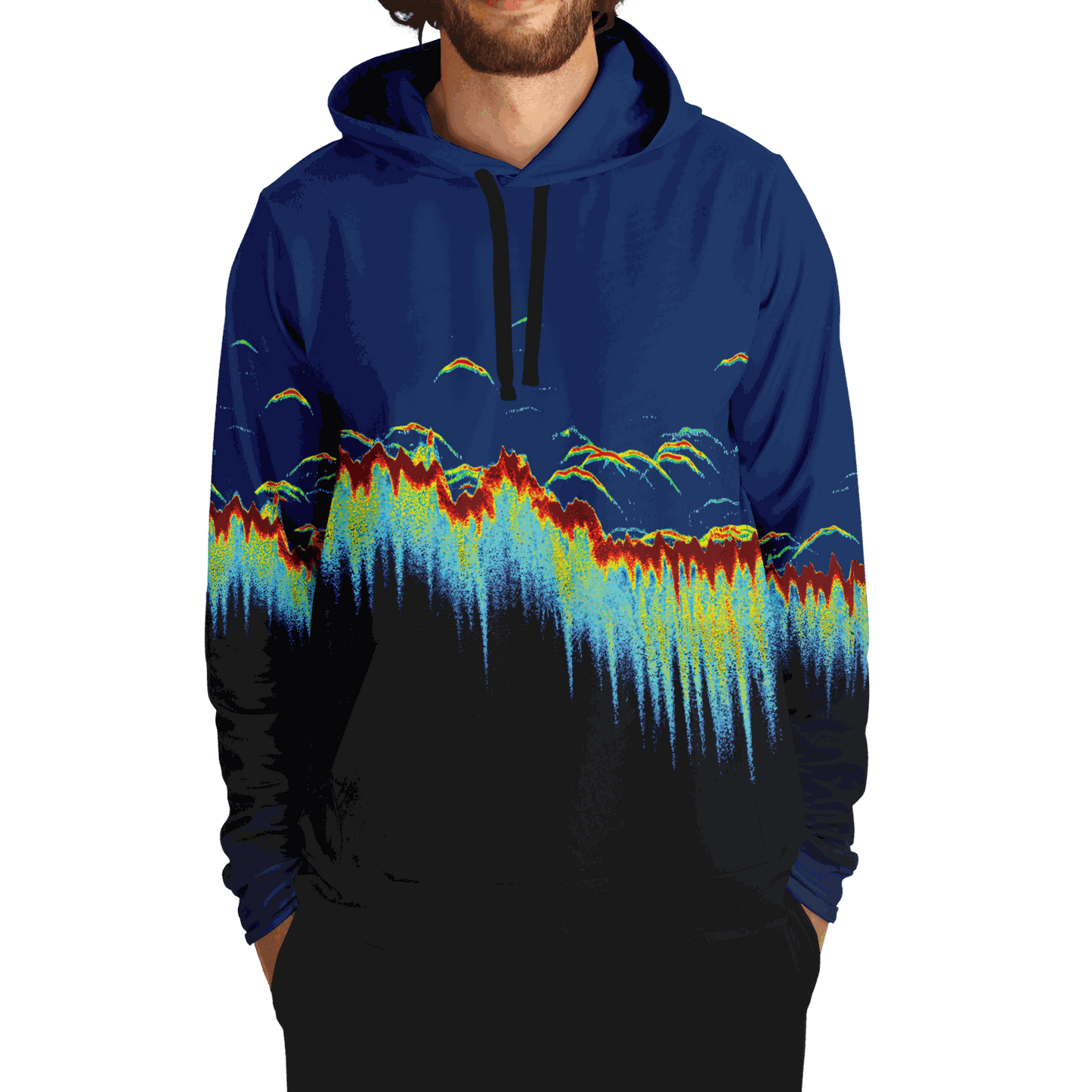 Sonar Scan Premium Hoodie