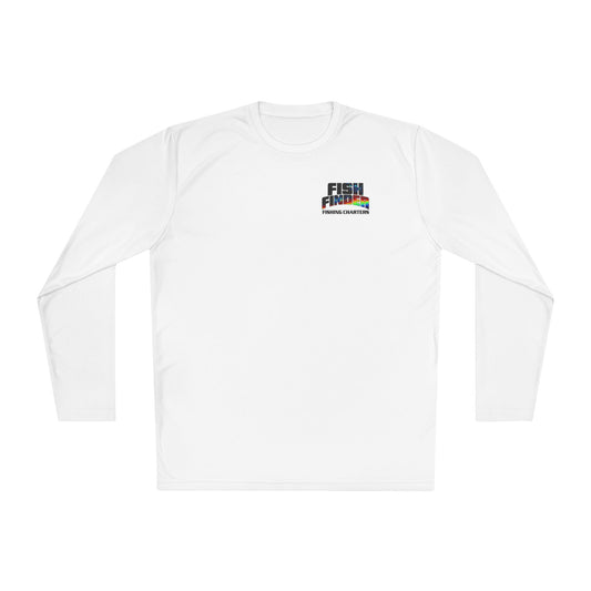 Fish Finder Fishing Charter Unisex Long Sleeve Tee - Sport-Tek - USA