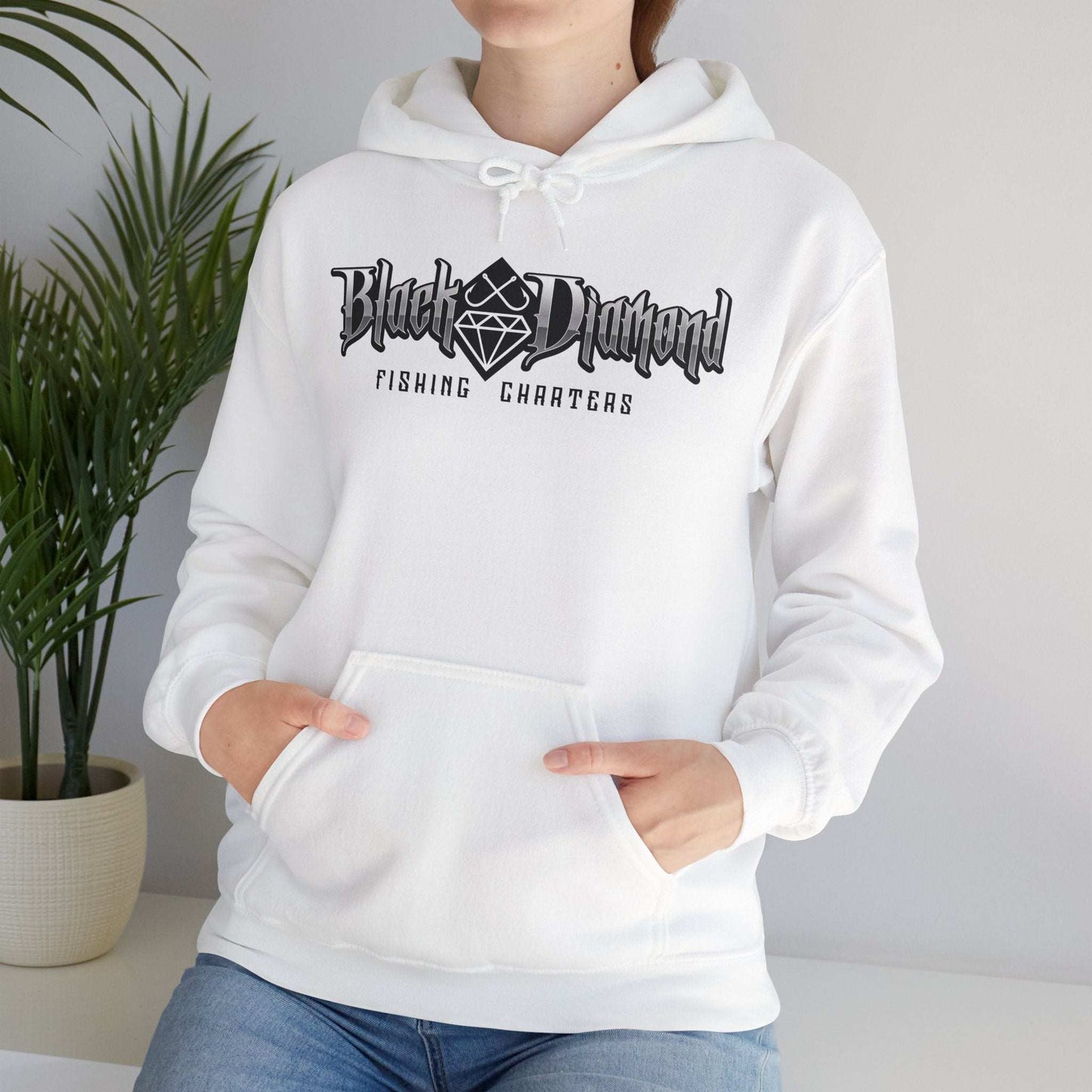 Black Diamond Charters Logo Classic Hoodie - USA