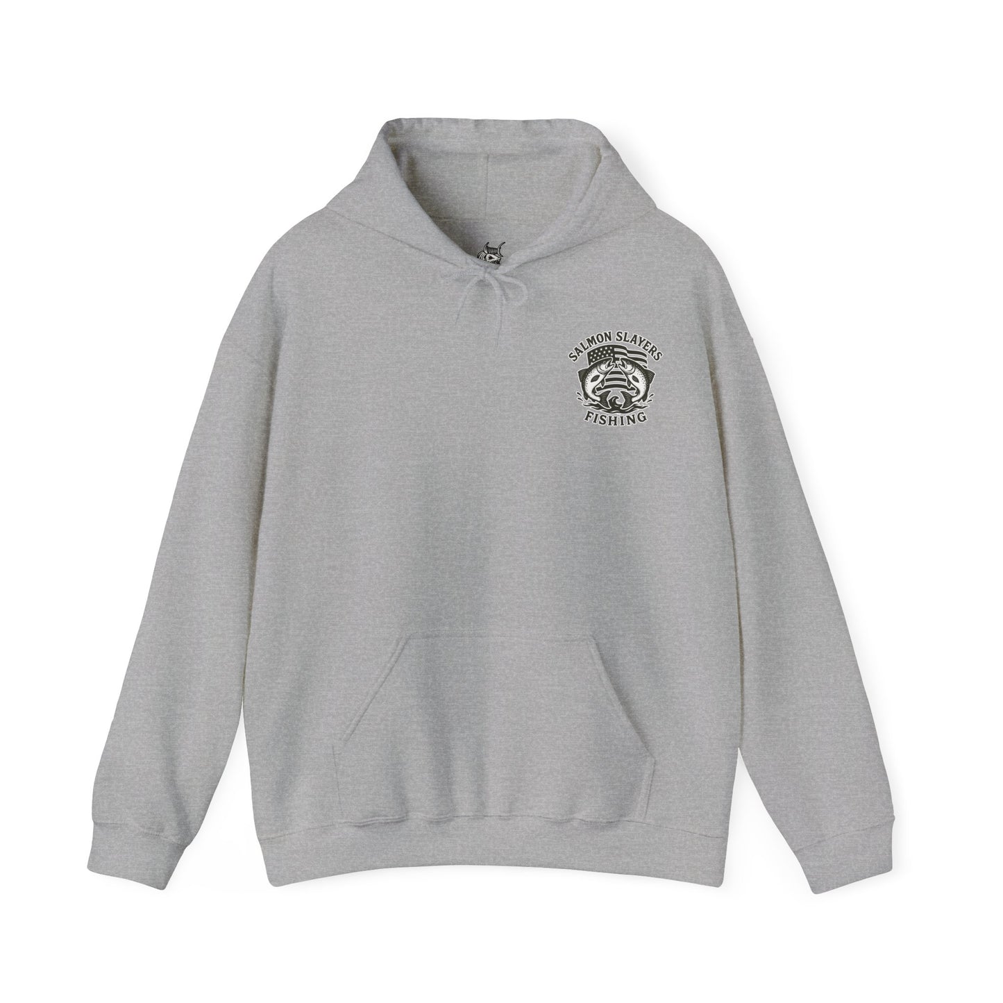 Salmon Slayers - Twin Salmon Logo - Classic Hoodie