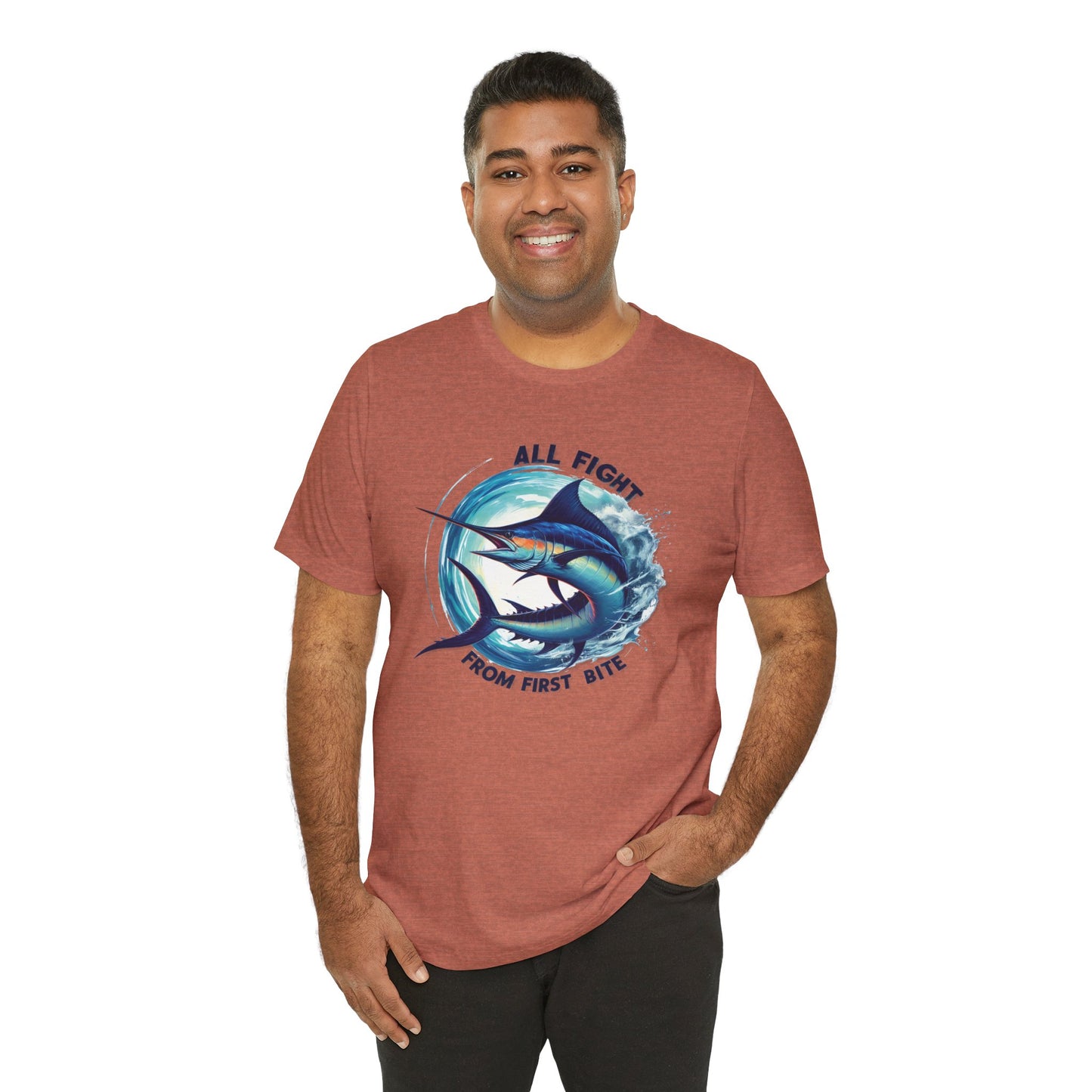 Marlin All Fight from First Bite - T-Shirt