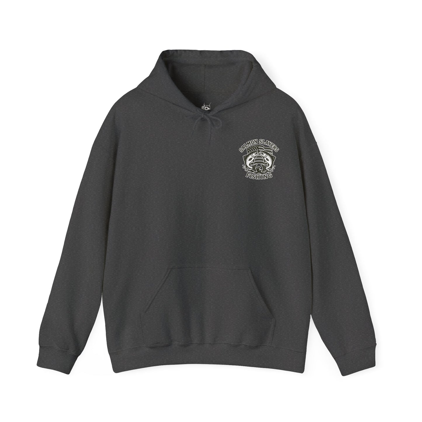Salmon Slayers - Twin Salmon Logo - Classic Hoodie