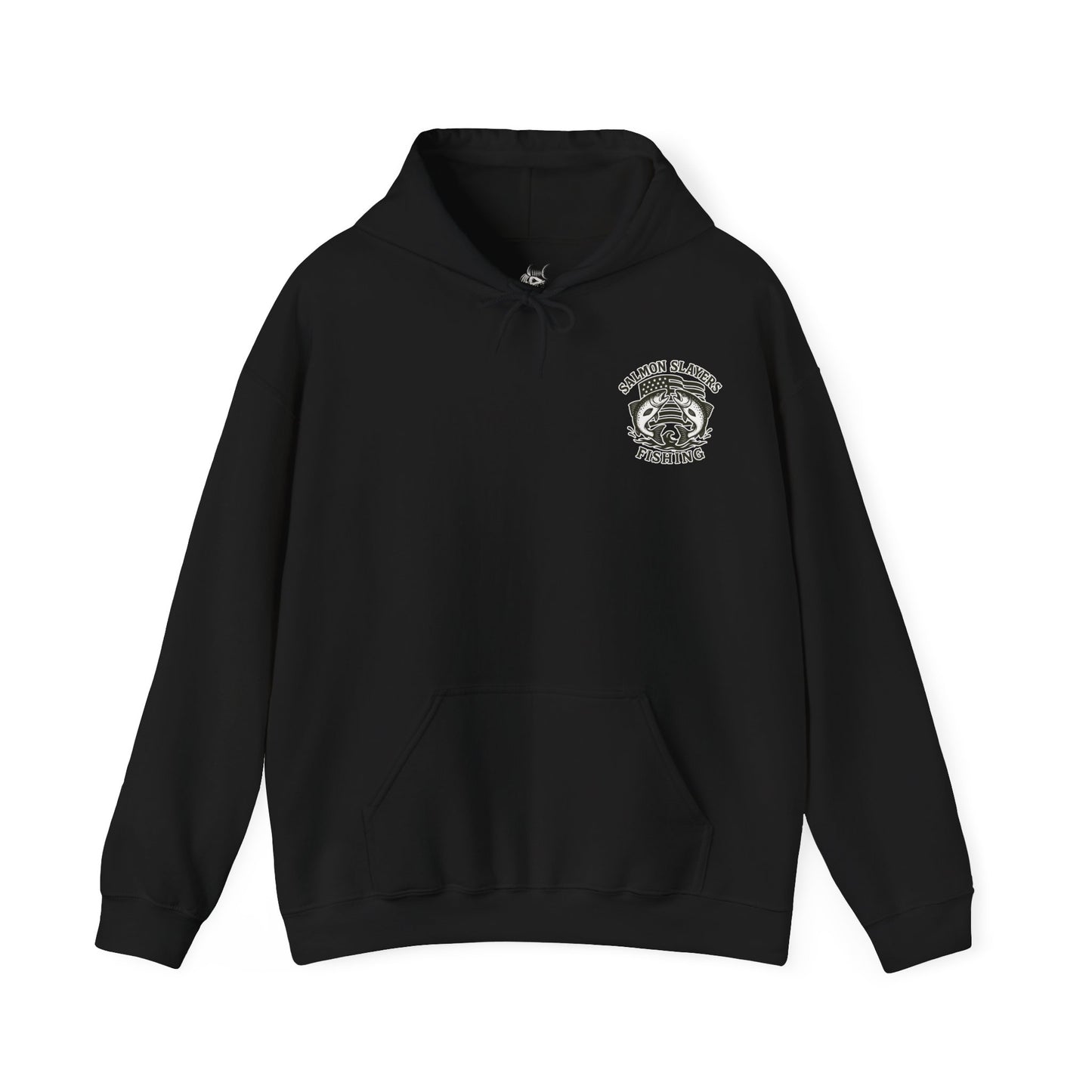 Salmon Slayers - Twin Salmon Logo - Classic Hoodie