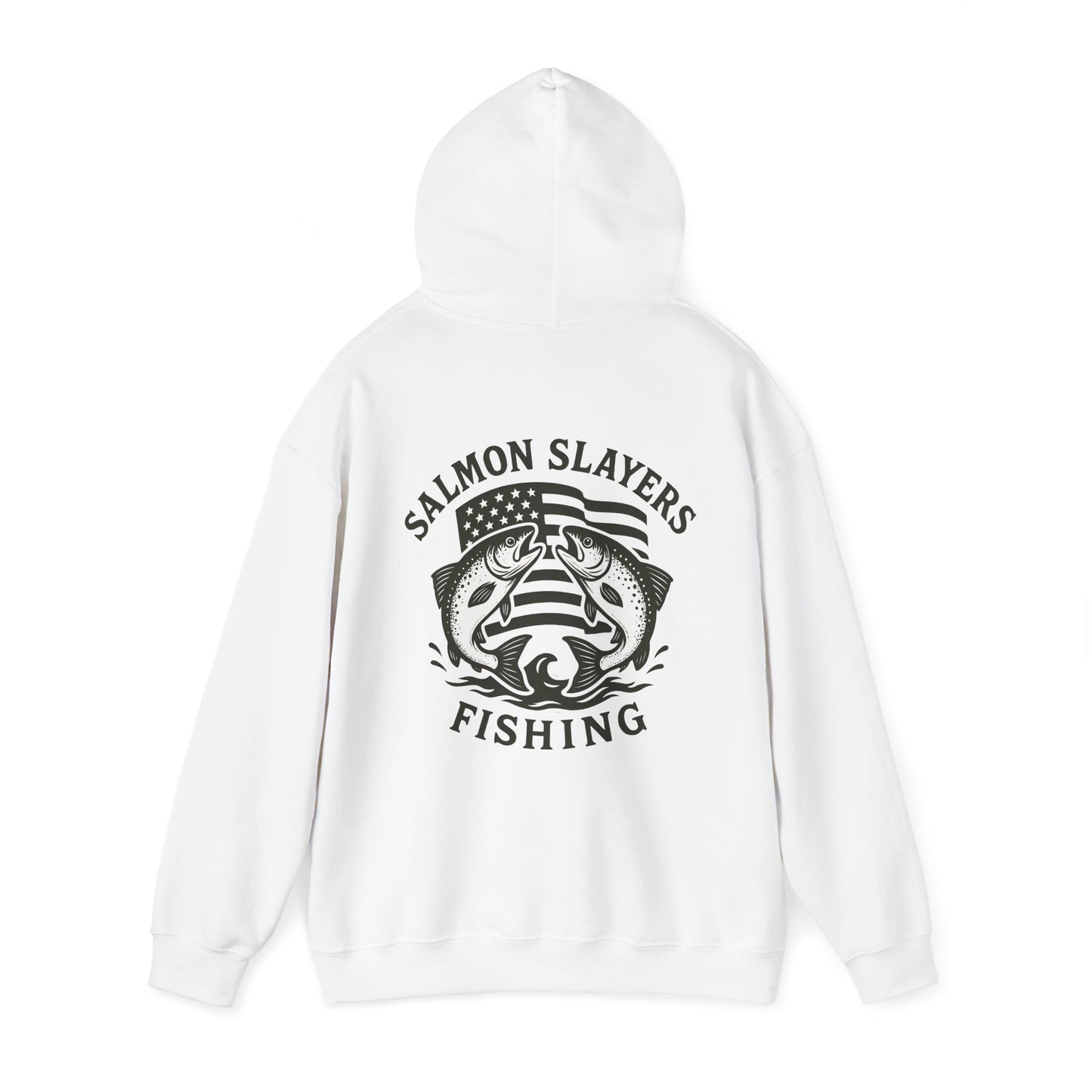 Salmon Slayers - Twin Salmon Logo - Classic Hoodie