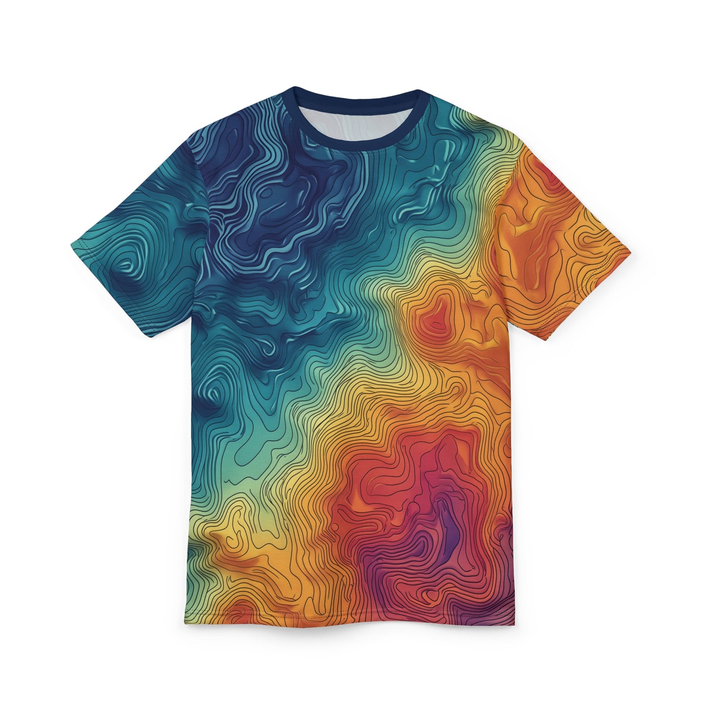 Depth Explorer Premium T-shirt - Angry Walleye