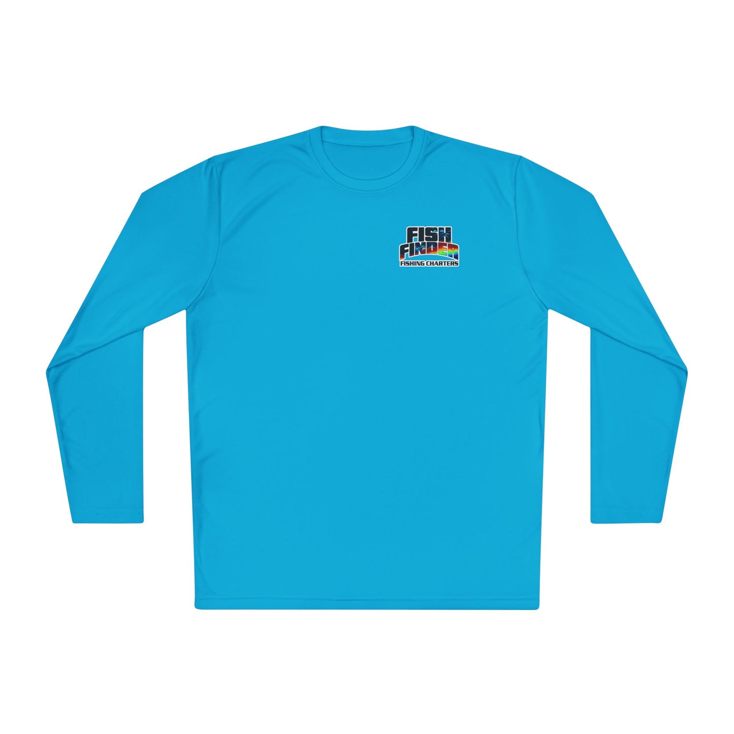 Fish Finder Fishing Charter Unisex Long Sleeve Tee - Sport-Tek - USA