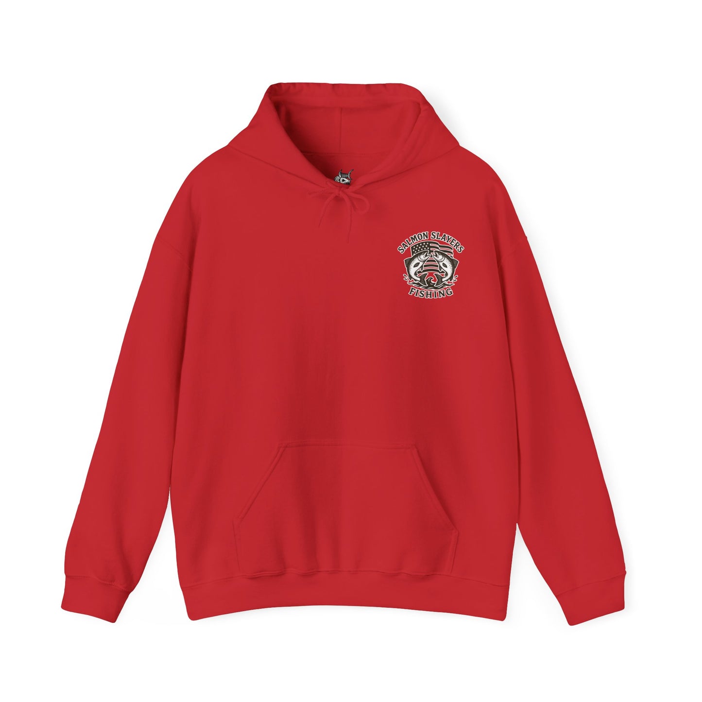 Salmon Slayers - Twin Salmon Logo - Classic Hoodie
