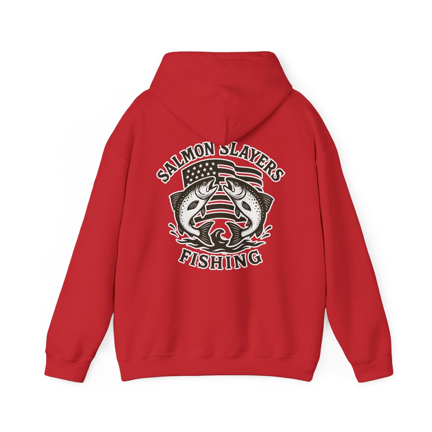 Salmon Slayers - Twin Salmon Logo - Classic Hoodie