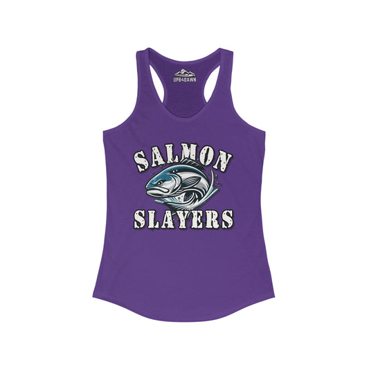 Salmon Slayers - Fierce Flash - Women's Racerback Tank Top