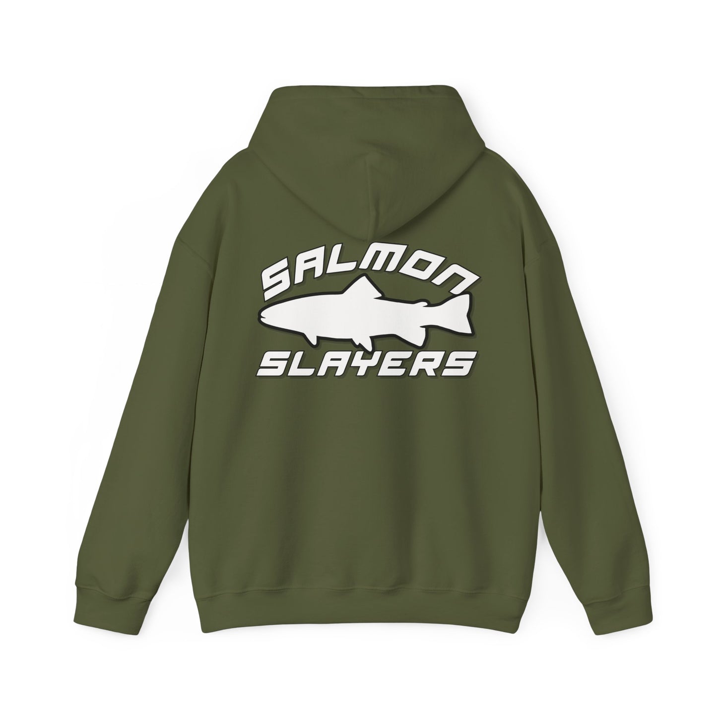 Salmon Slayers - Sport - Cotton/Poly Blend Hoodie