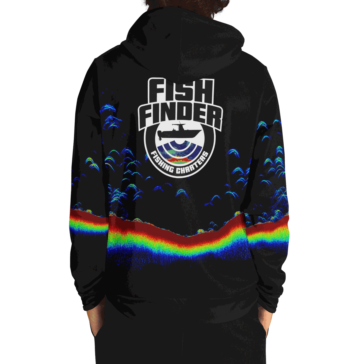 Fish Finder Fishing Charters Premium Hoodie - Regular