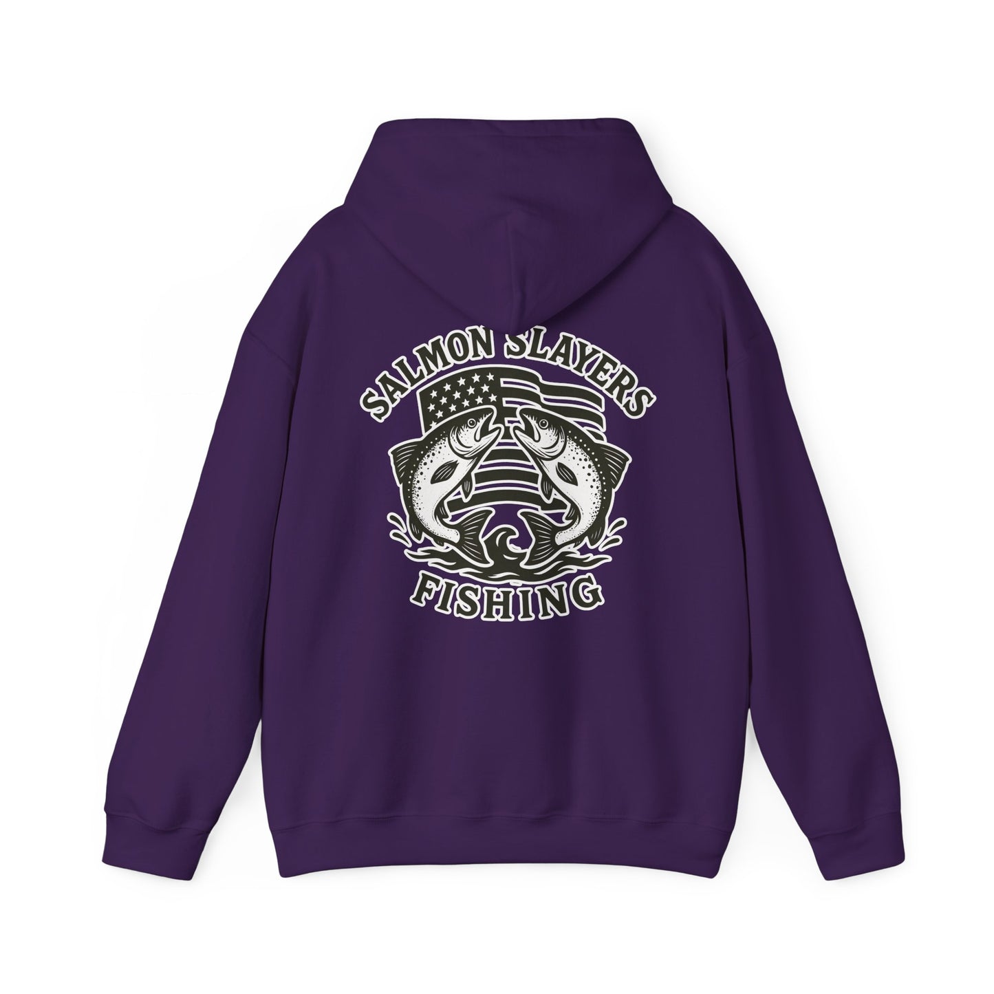 Salmon Slayers - Twin Salmon Logo - Classic Hoodie
