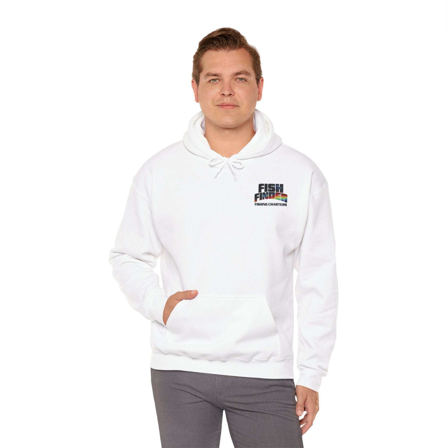 Fish Finder Fishing Charters Classic Hoodie - USA