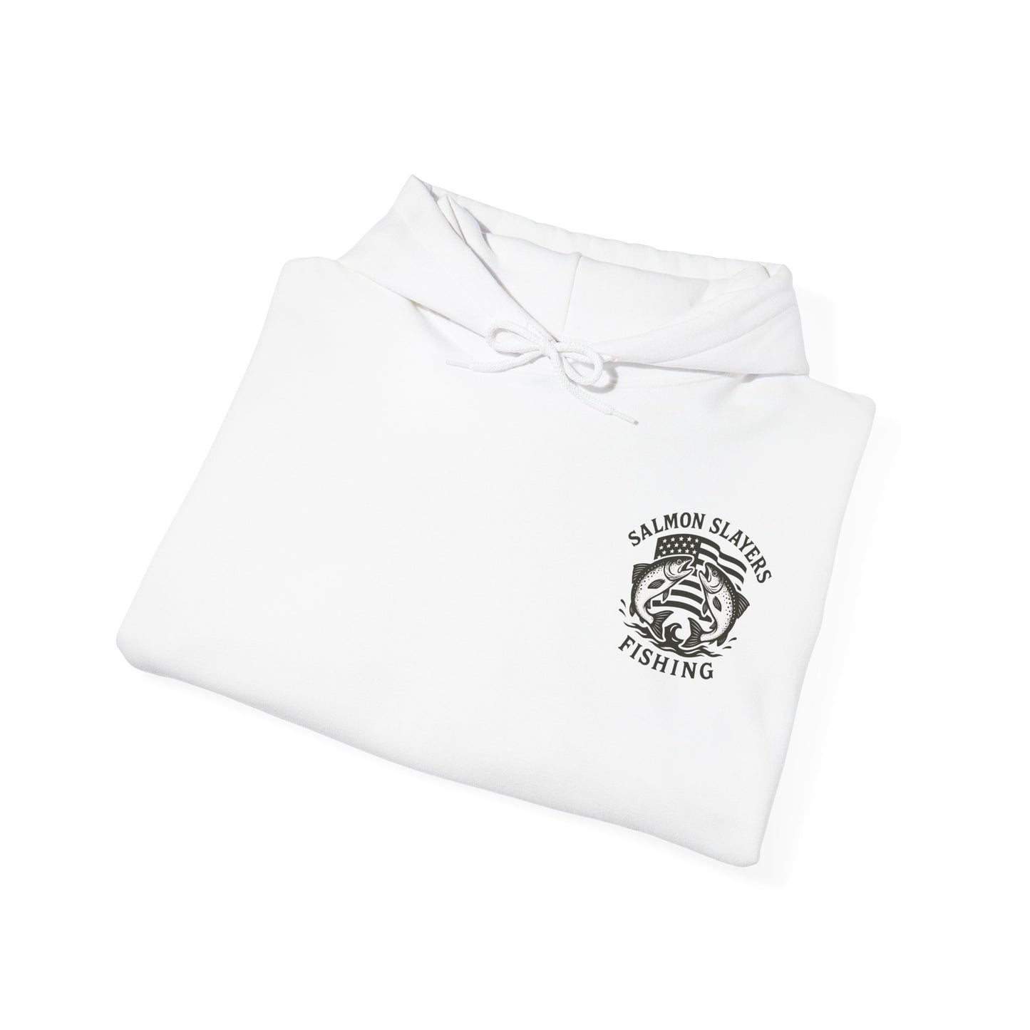 Salmon Slayers - Twin Salmon Logo - Classic Hoodie