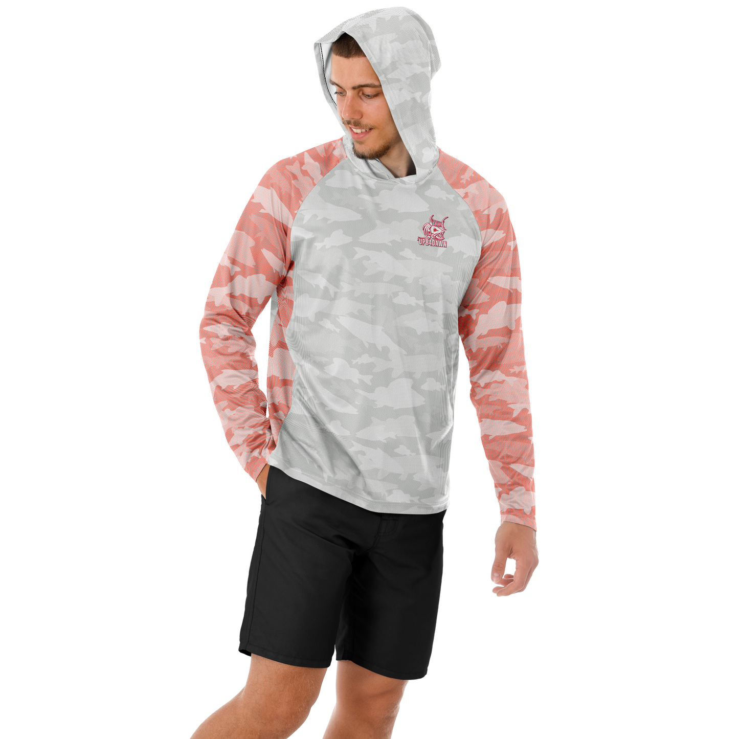 Men's ShadowFin Performance Hooded Sun Shirt - 6 Colors