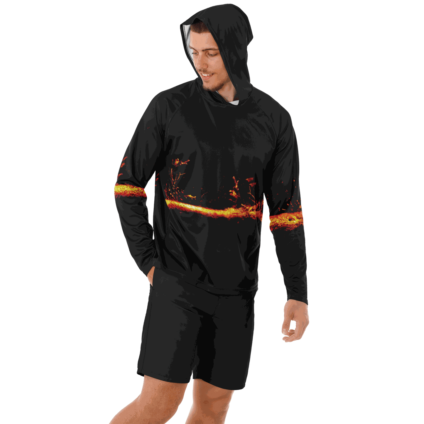 Men's Sonar Live Hooded Sun Protection Shirt