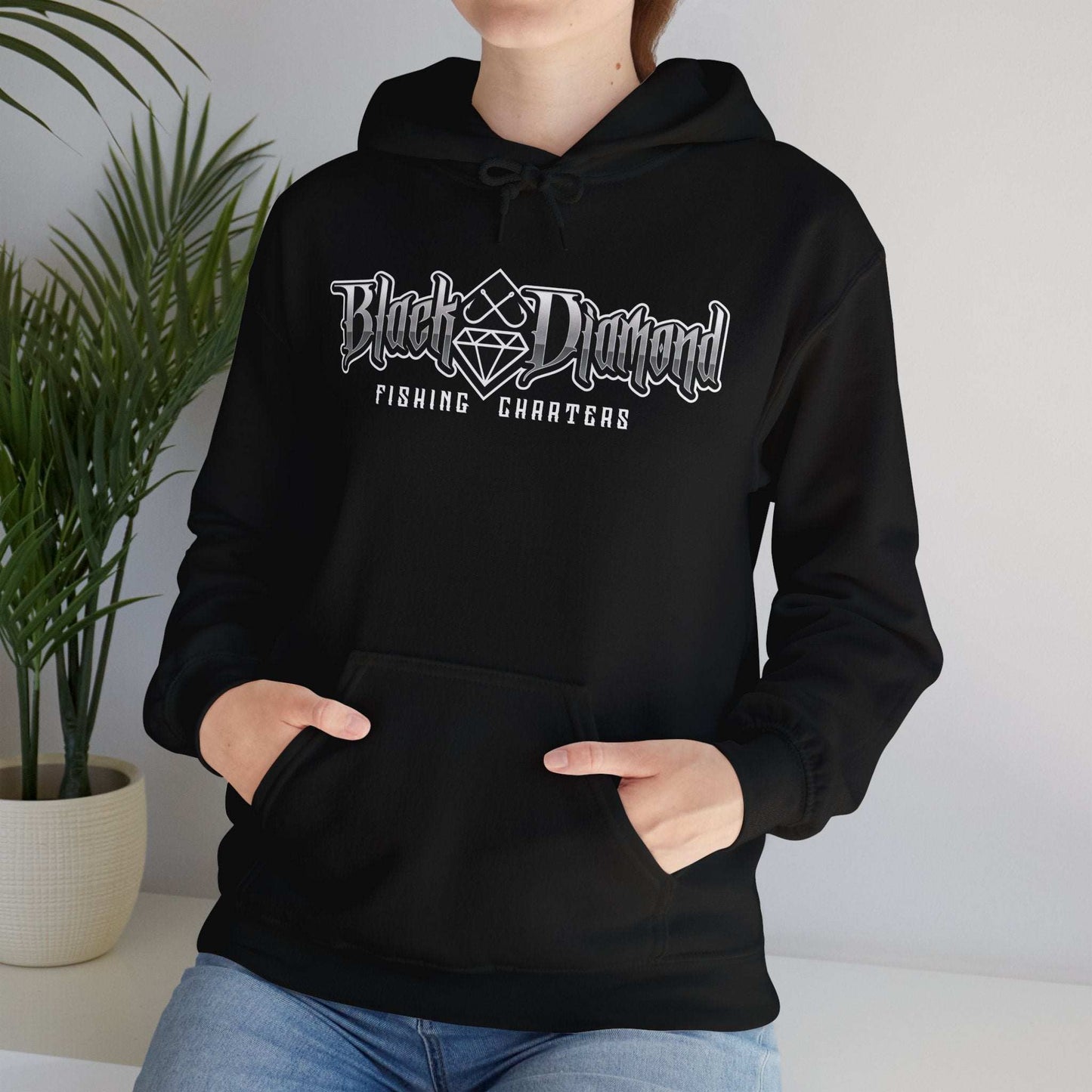 Black Diamond Charters Logo Classic Hoodie - USA