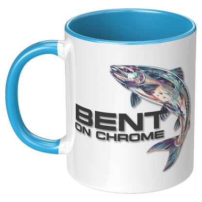 Bent on Chrome - Chrome Salmon - Accent Mug 11 oz