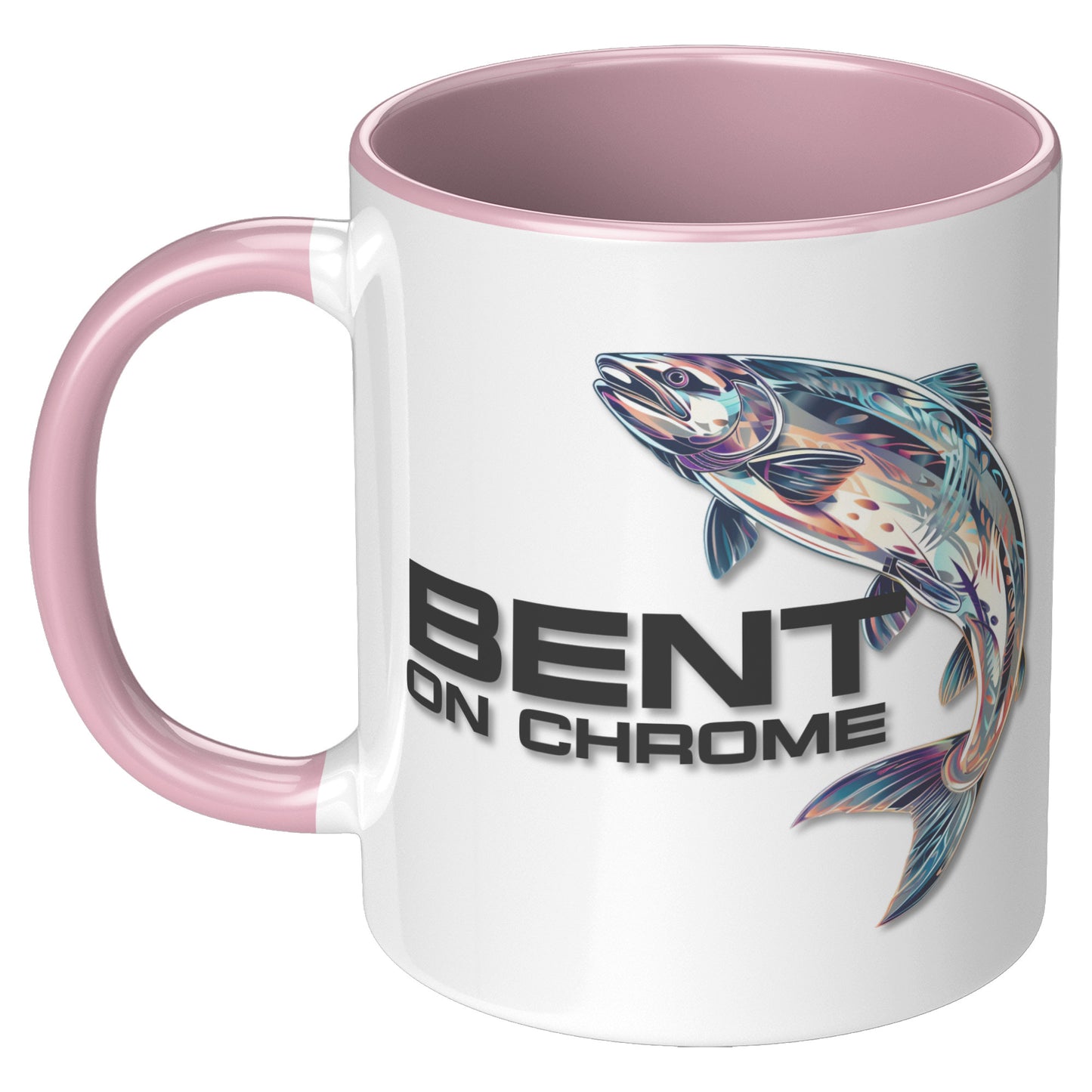 Bent on Chrome - Chrome Salmon - Accent Mug 11 oz