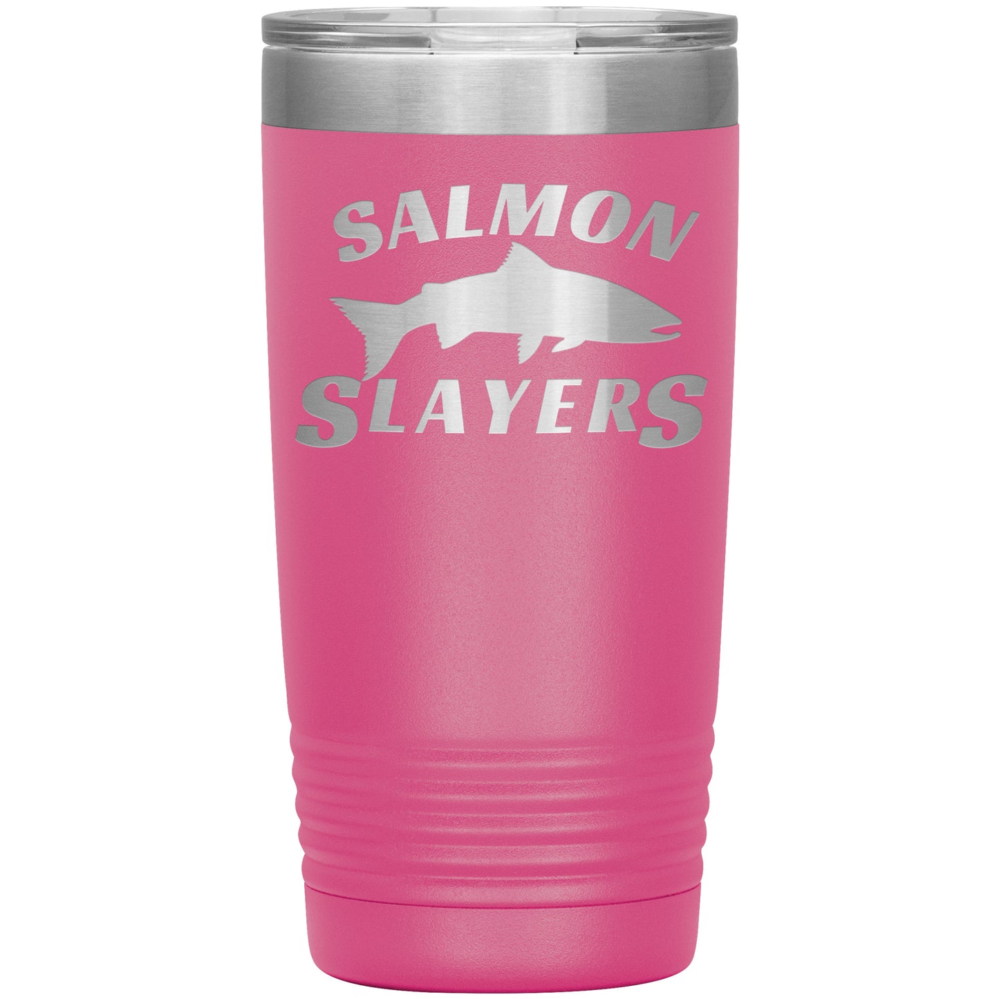 Salmon Slayers - Laser Etched Tumbler 20 oz
