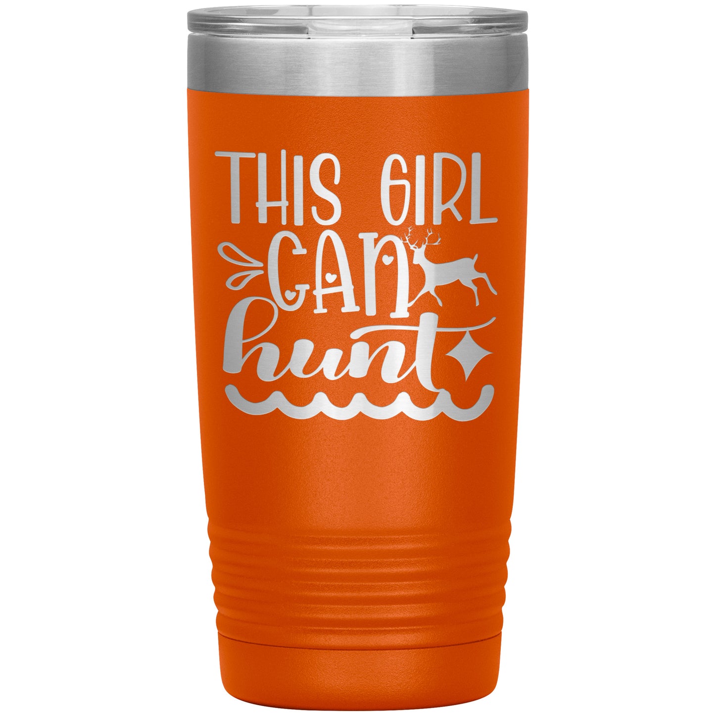 This Girl Can Hunt - Laser Etched Tumbler - 20oz