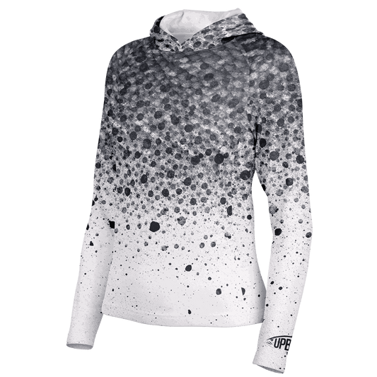 Women's Chinook Salmon Hooded Sun Protection Shirt