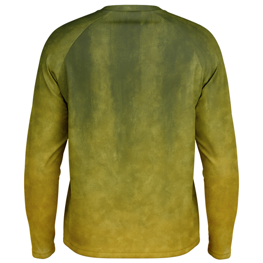 Men's Smallmouth Bass Crew Neck Sun Protection Shirt