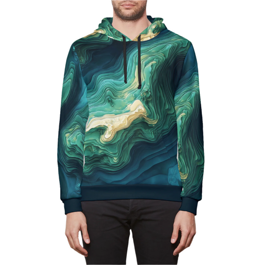 Contours 3D Premium Hoodie - USA