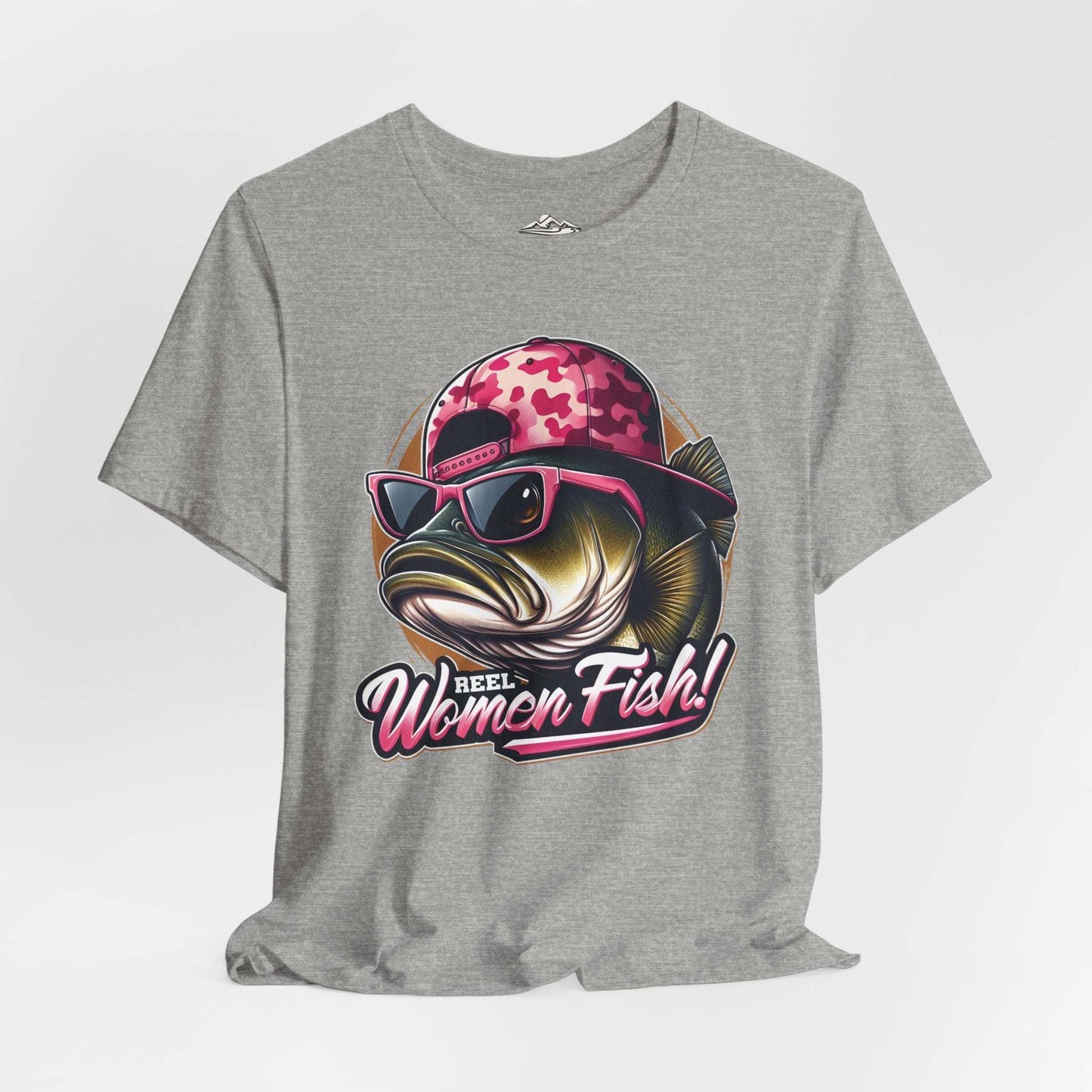 Reel Women Fish - Bass Attitude - T-Shirt