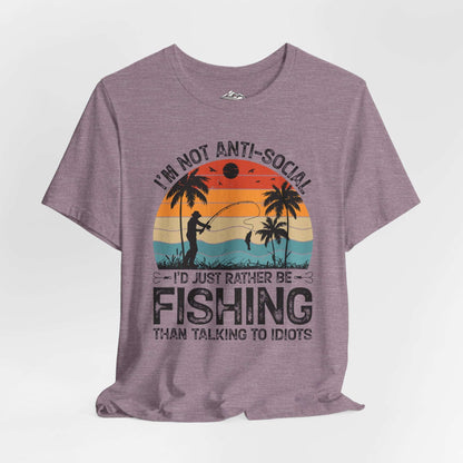 Selective Socializing, Fishing Edition T-Shirt