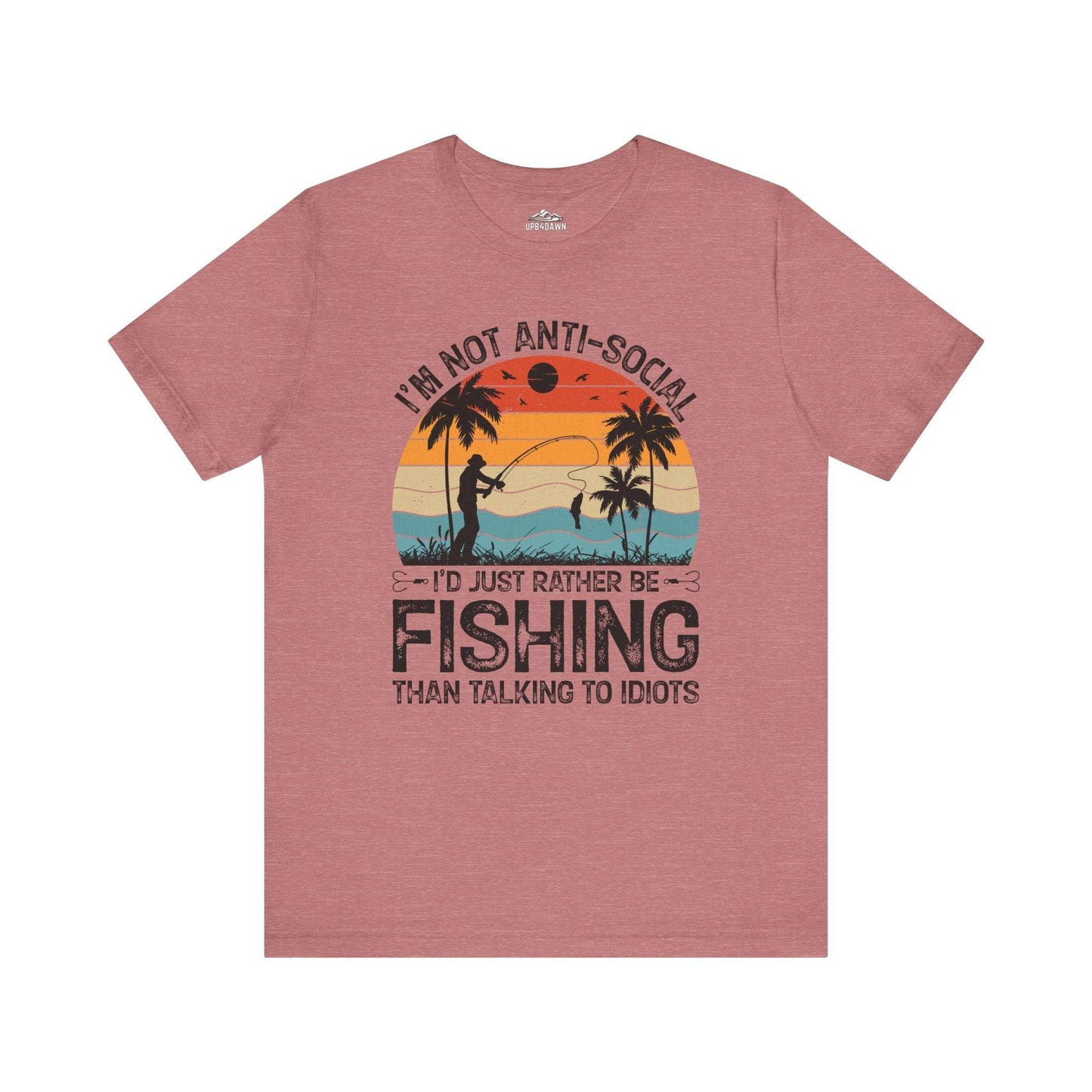 Selective Socializing, Fishing Edition T-Shirt