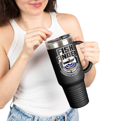 Fish Finder Fishing Charters Insulated Travel Mug - 40oz - USA