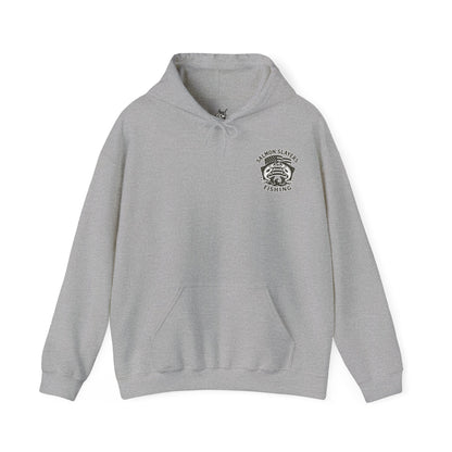 Salmon Slayers - Twin Salmon Logo - Classic Hoodie