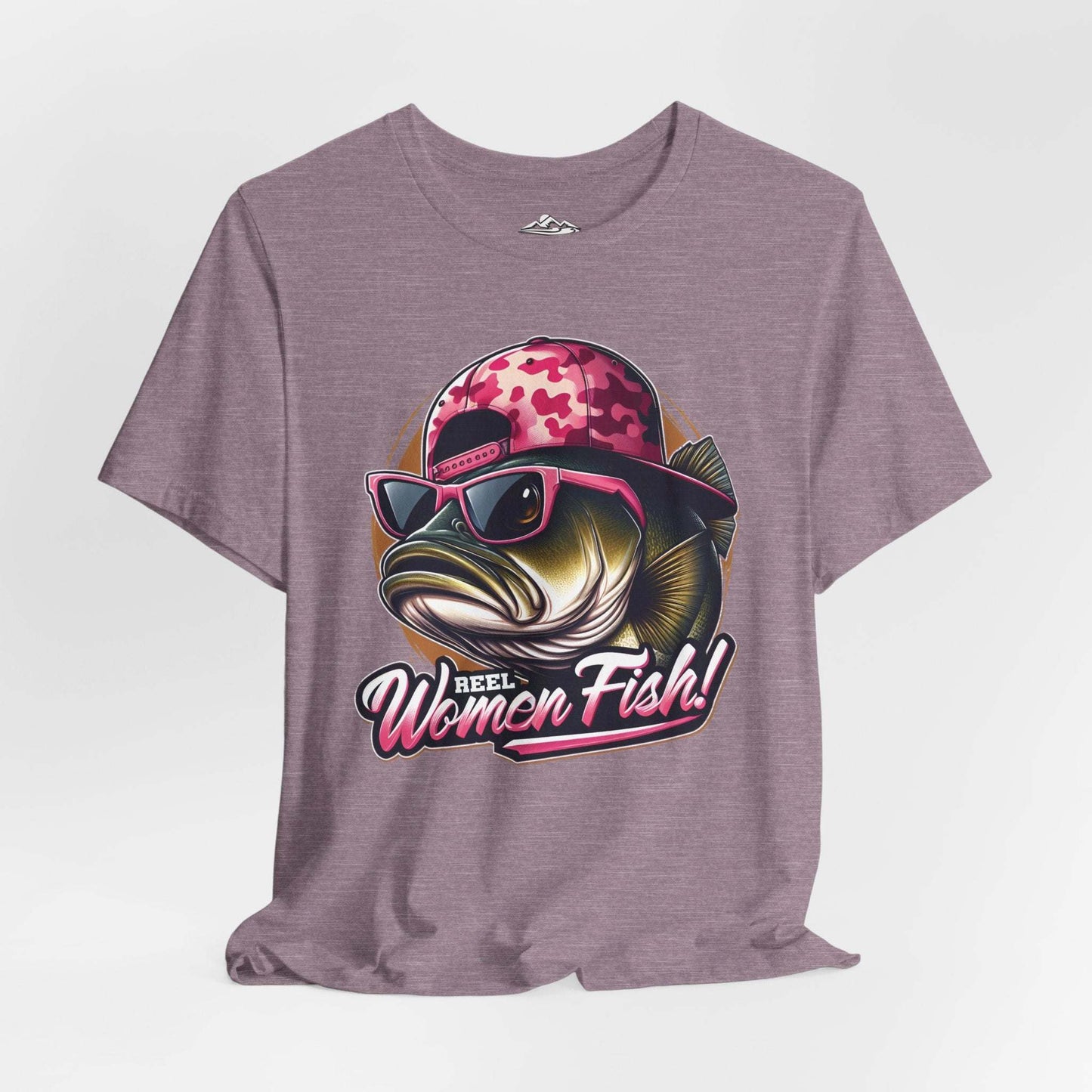 Reel Women Fish - Bass Attitude - T-Shirt