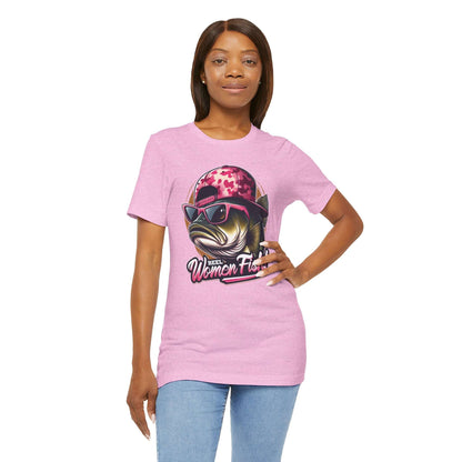 Reel Women Fish - Bass Attitude - T-Shirt