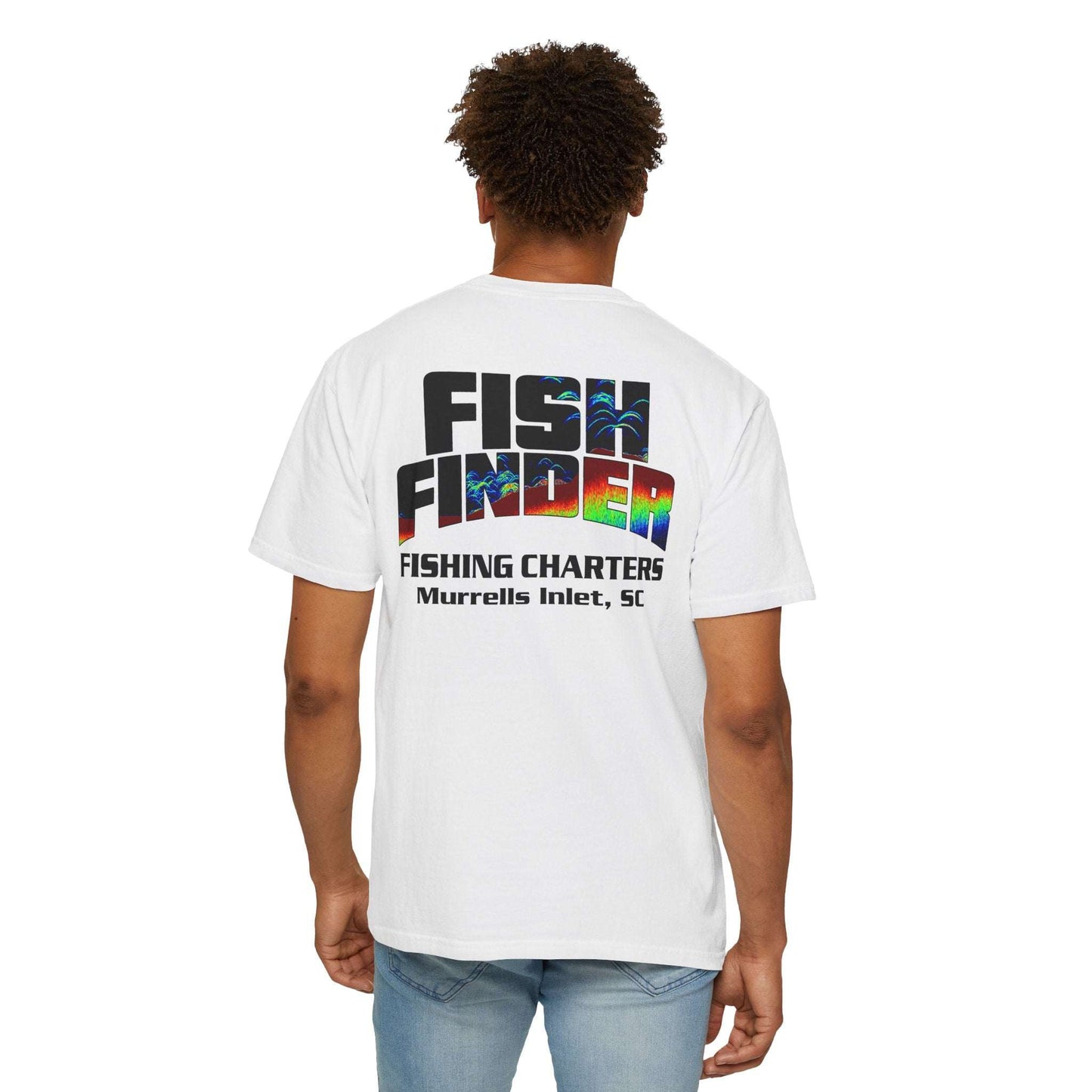Fish Finder Fishing Charters Logo Classic T-Shirt - USA