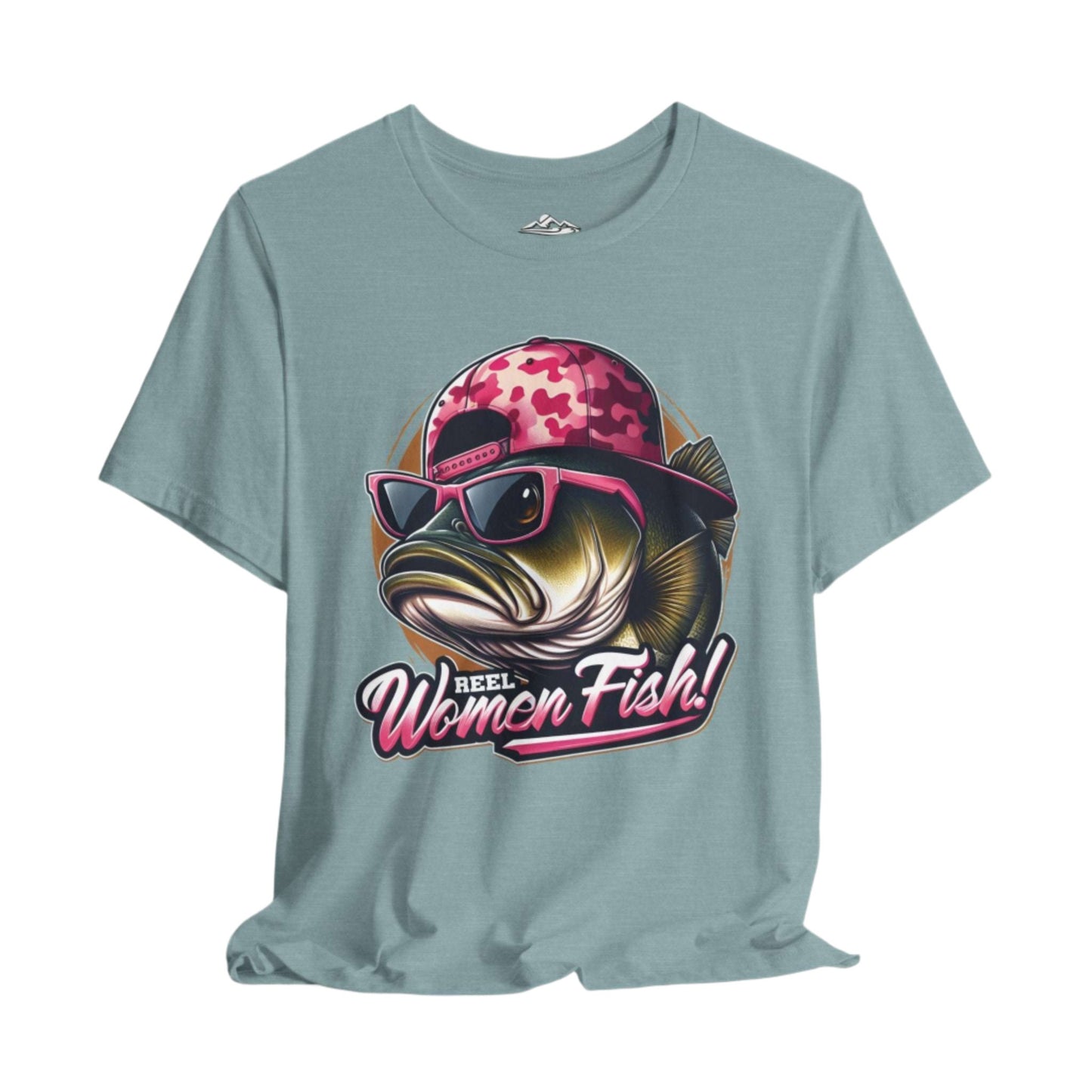 Reel Women Fish - Bass Attitude - T-Shirt