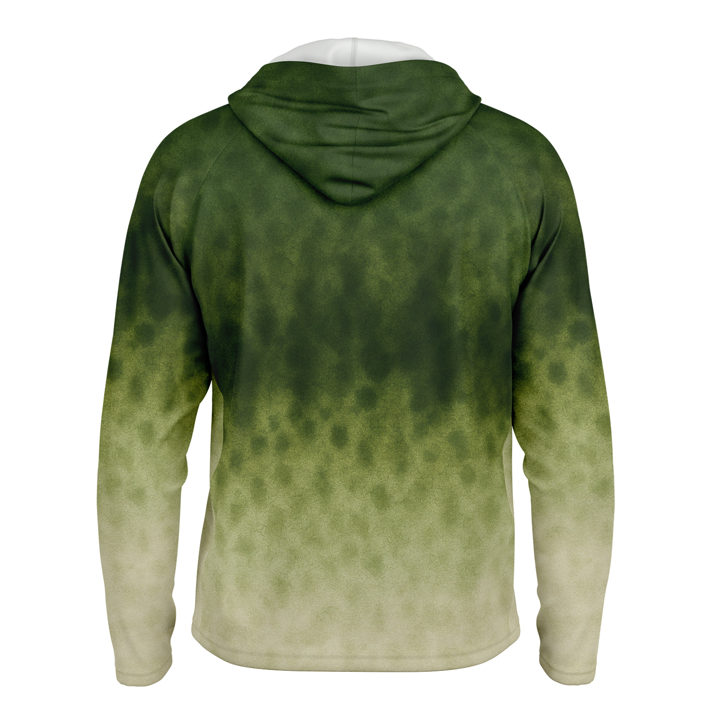 Men's Largemouth Bass Hooded Sun Protection Shirt